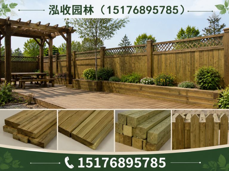 林芝防腐木凉亭展示图